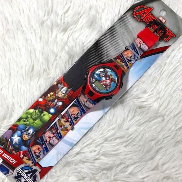 Marvel Avengers LCD Watch - Picture 1 of 7